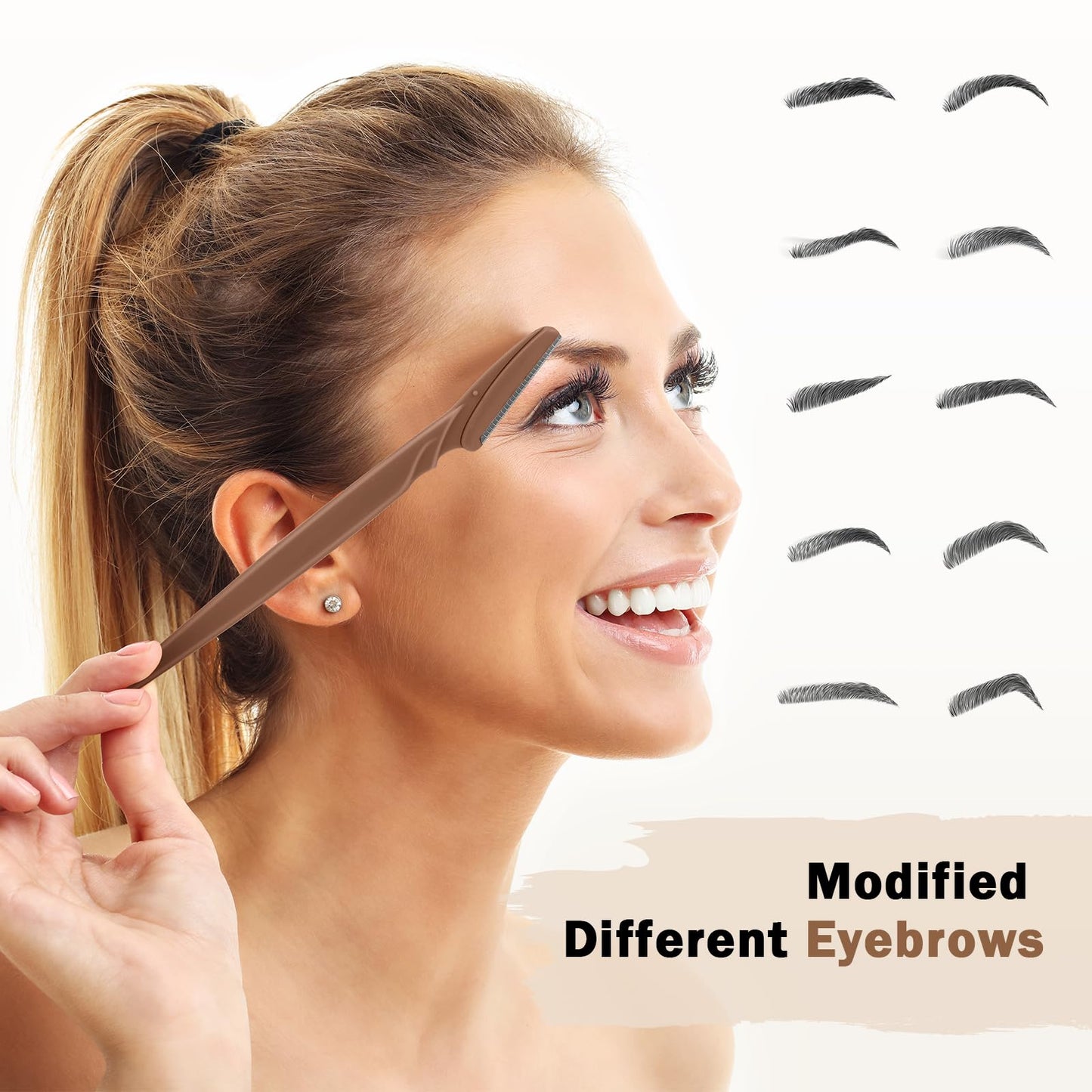 Pack of 6 Razors for Women Face - 6PCS Face Razors for Women - Eyebrow Razor with Precision Cover - Face Shaver for Men - Facial Hair Removal for Men